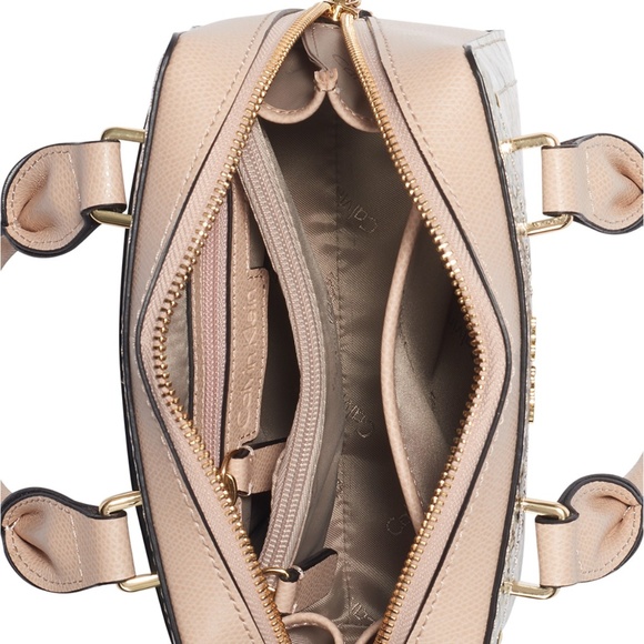 SOLD! Calvin Klein Snakeskin Mini Satchel - Picture 4 of 5